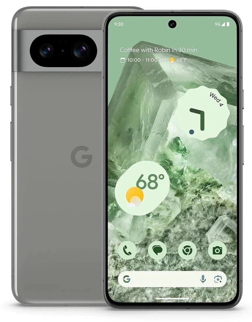 Google Pixel 8 128GB - Rose/Hazel/Obsidian/Mint - Unlocked - Excellent Condition
