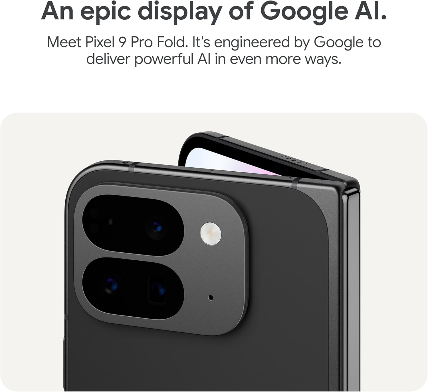 Google Pixel 9 Pro Fold 5G | 256GB | GA055-US | Obsidian - Excellent Condition